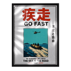 GO FAST — mirror art print by GLINT