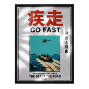 GO FAST — mirror art print by GLINT