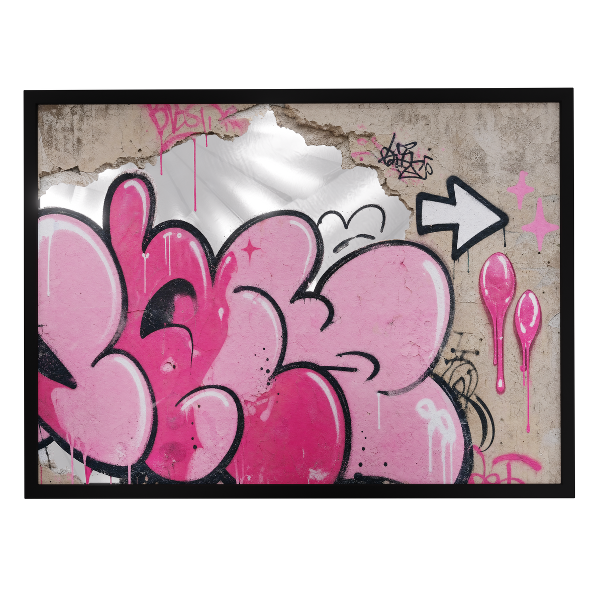 Urban Mirror 004 — mirror art print by GLINT