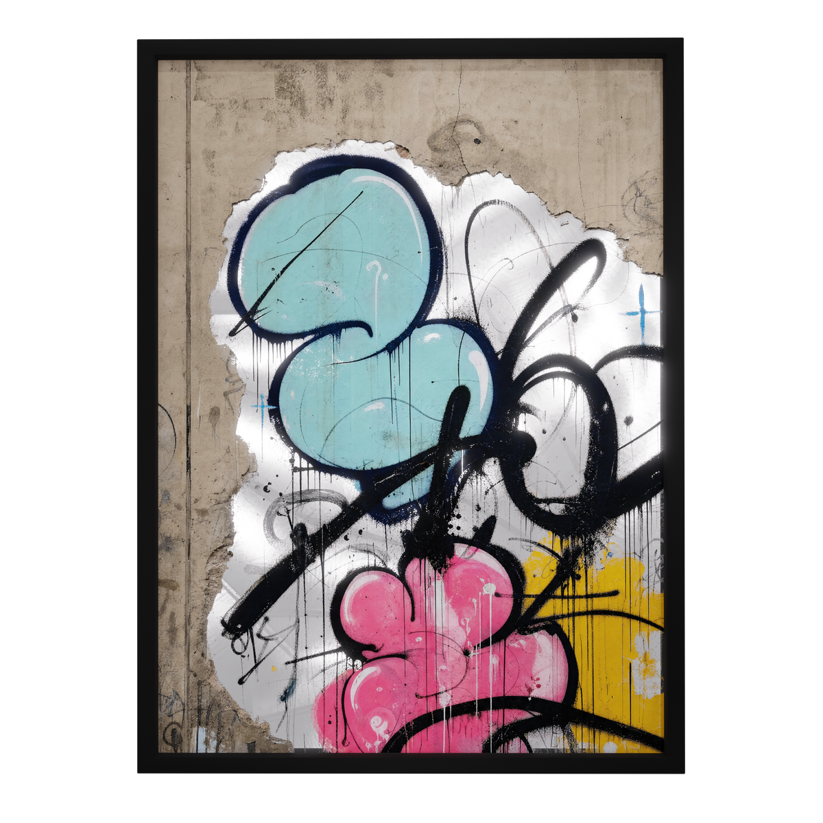 Urban Mirror 001 — mirror art print by GLINT