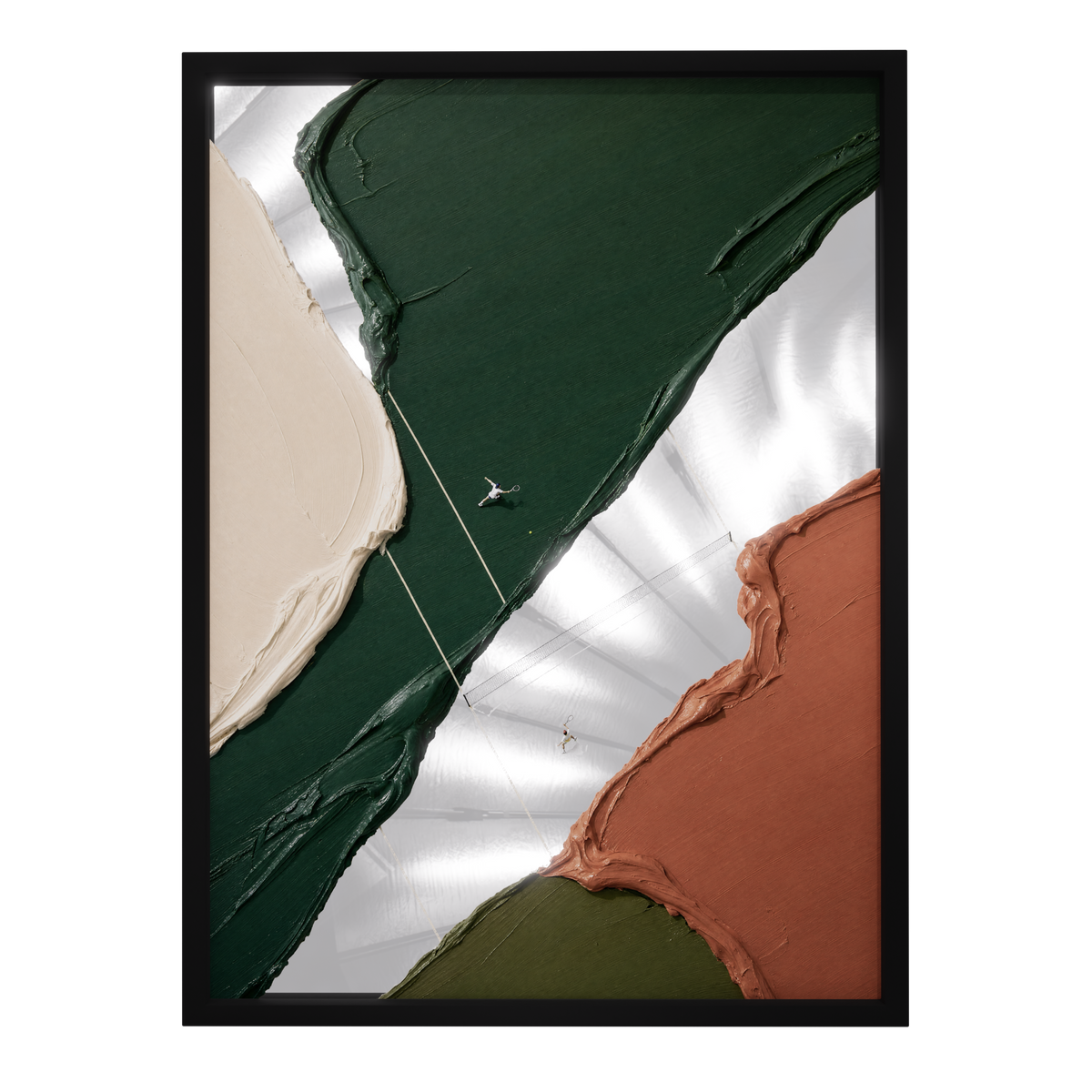 Match Point — mirror art print by GLINT