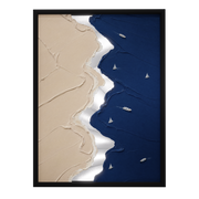Blue Passage — mirror art print by GLINT