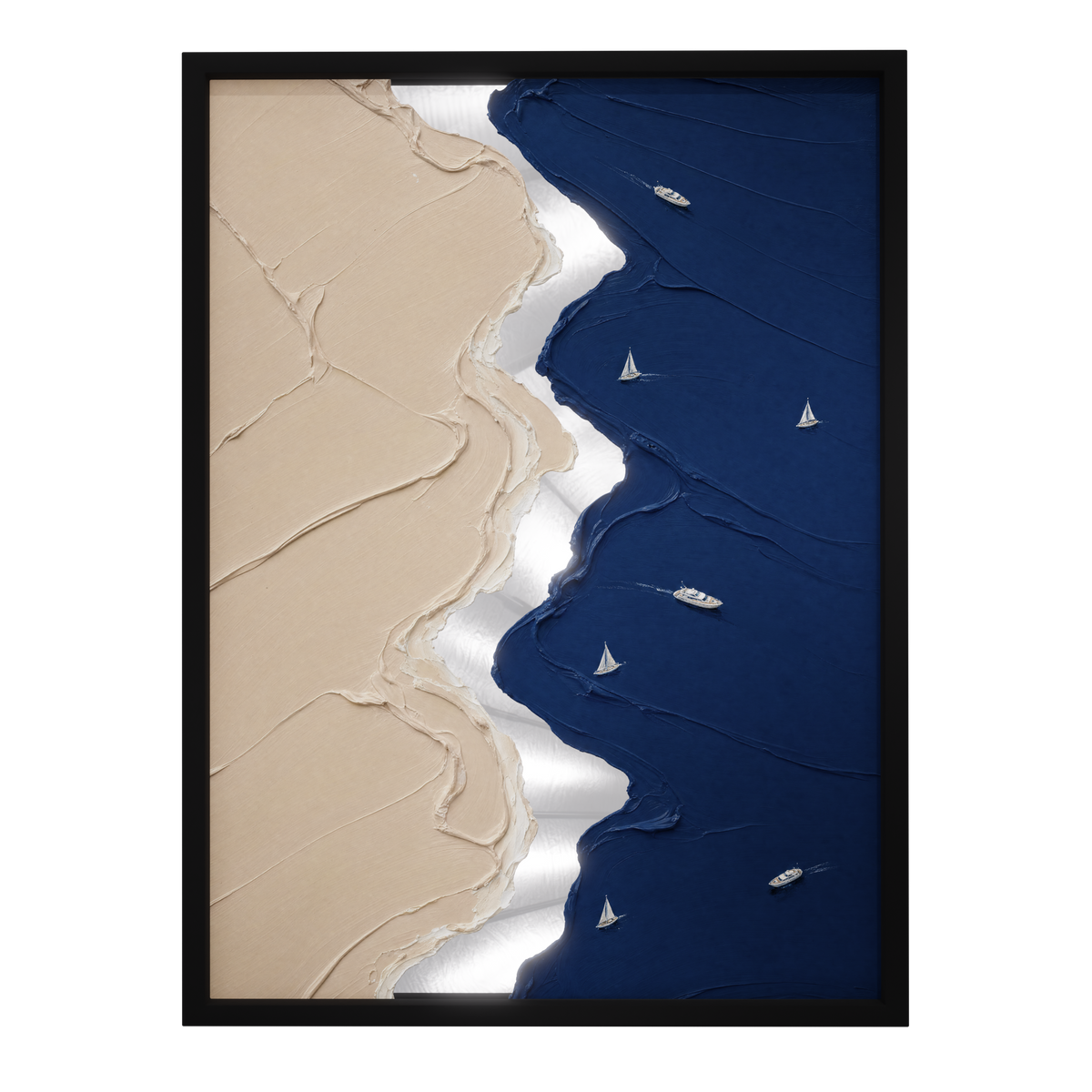 Blue Passage — mirror art print by GLINT