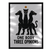 Three Opinions — mirror art print by GLINT