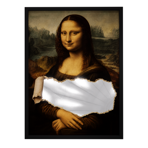 Unveiled Mona Lisa