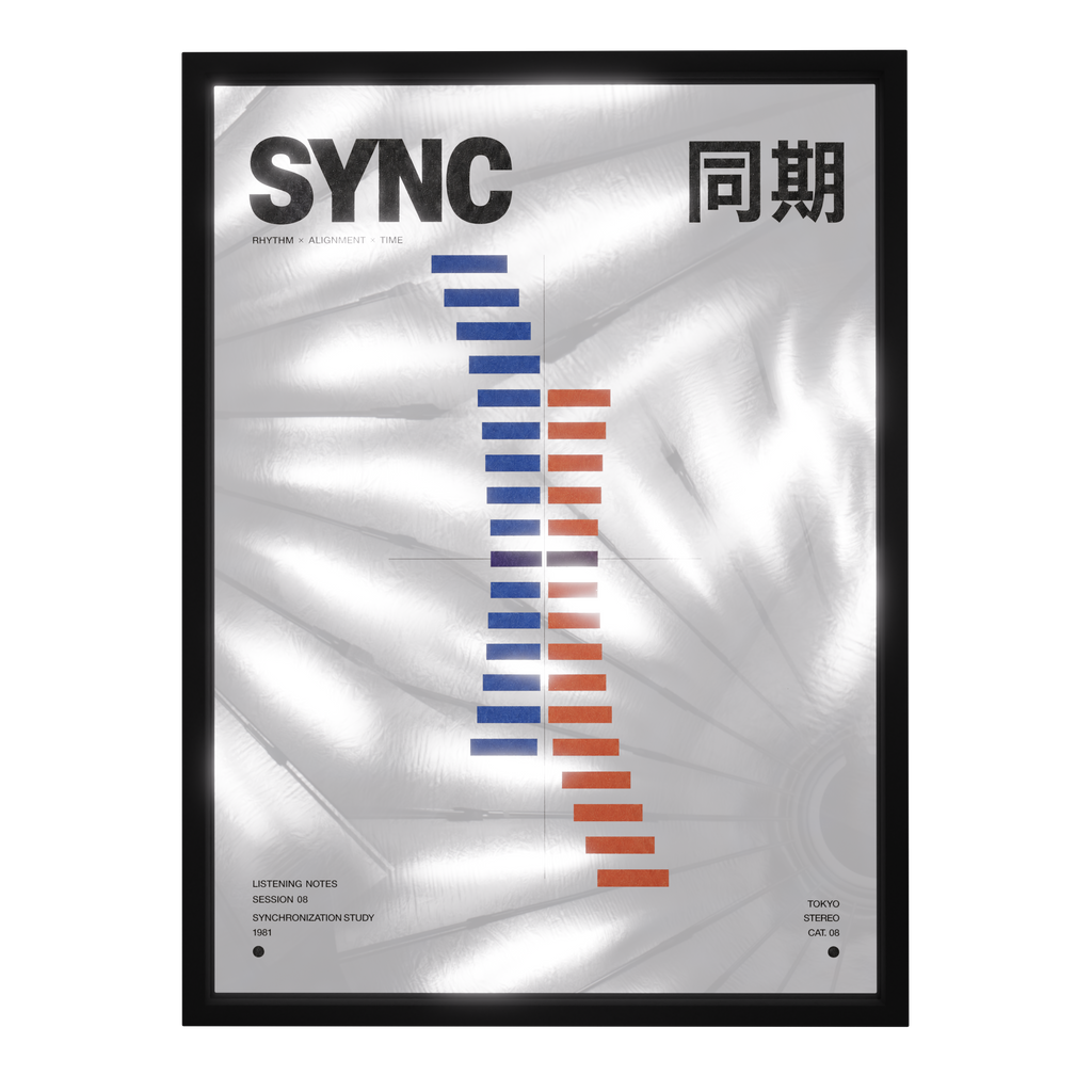 Sync — mirror art print by GLINT