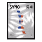 Sync — mirror art print by GLINT