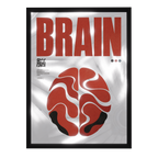 Brain — mirror art print by GLINT