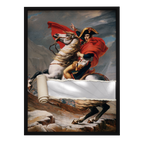 Unstoppable Napoleon — œuvre sur miroir par GLINT