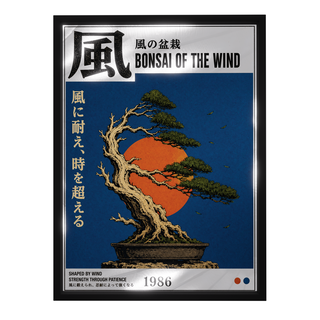 Bonsai of the Wind — mirror art print by GLINT