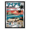 Ocean Drive Legend — mirror art print by GLINT