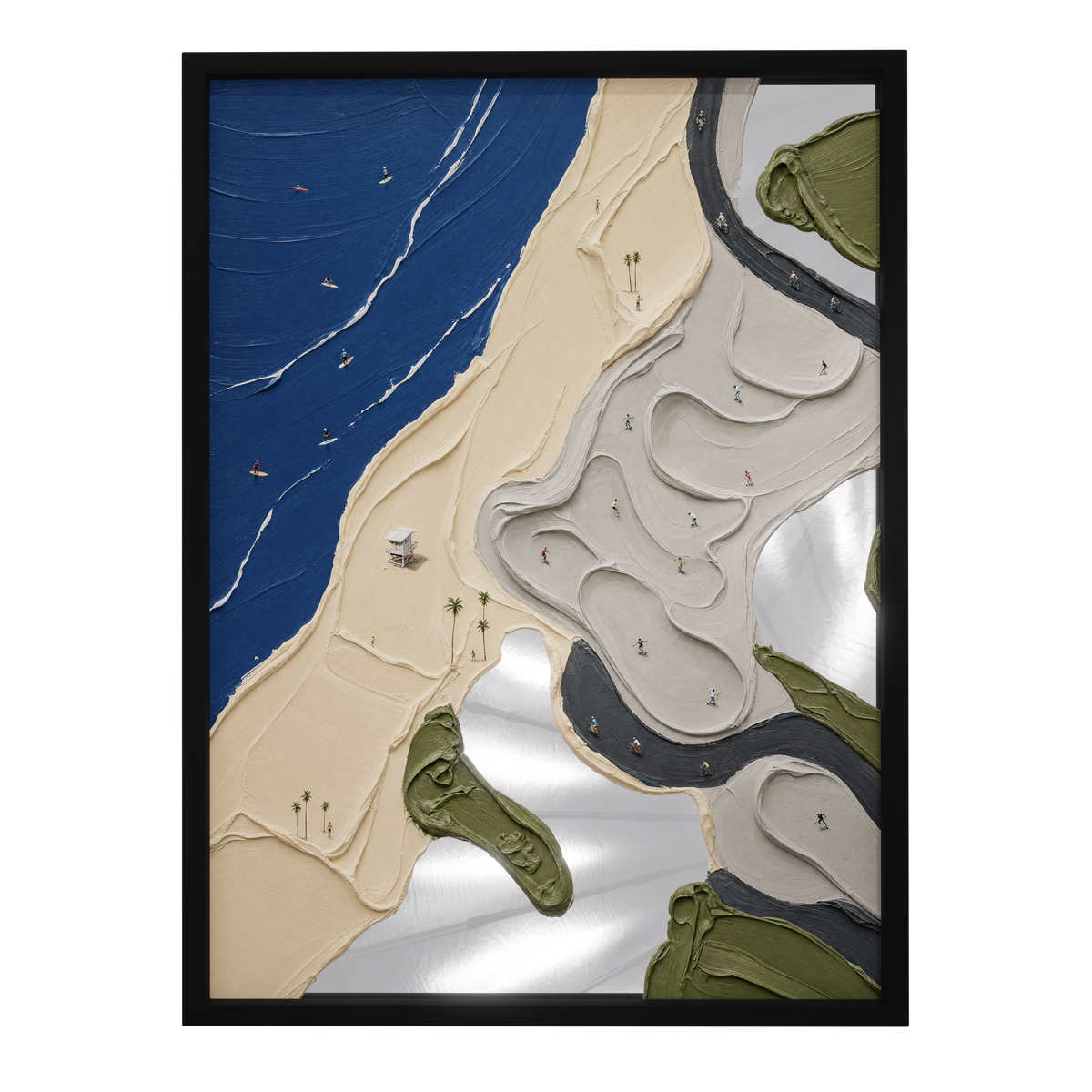 Venice Flow — mirror art print by GLINT