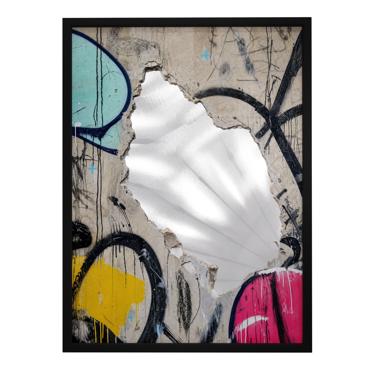 Urban Mirror 002 — mirror art print by GLINT