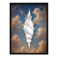 Behind The Sky — mirror art print by GLINT
