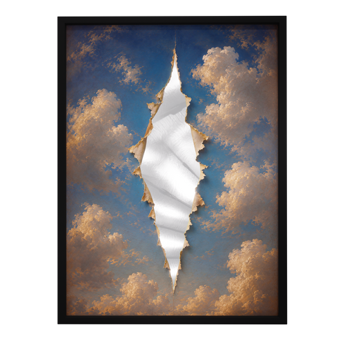 Behind The Sky — mirror art print by GLINT