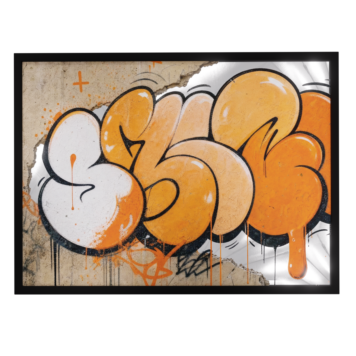 Urban Mirror 007 — mirror art print by GLINT