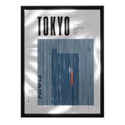 Tokyo Rain — mirror art print by GLINT