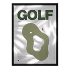 Golf Bauhaus — mirror art print by GLINT