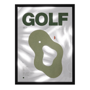 Golf Bauhaus — mirror art print by GLINT
