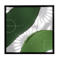 The Pitch — mirror art print by GLINT
