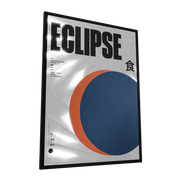 Eclipse — GLINT mirror art print, shown framed