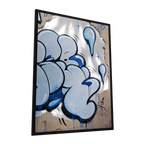 Urban Mirror 003 — GLINT mirror art print, shown framed