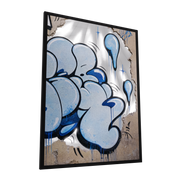 Urban Mirror 003 — GLINT mirror art print, shown framed
