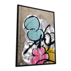 Urban Mirror 001 — GLINT mirror art print, shown framed